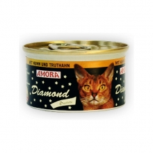 Amora Diamond Katze Huhn und Truthahn (Csirke és pulyka) 85g