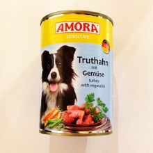 Amora Sensitive színhús konzerv pulykával 400g