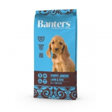 Visán Banters Dog Puppy & Junior Lamb & Rice (15 kg)