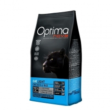 Visán Optimanova Cat Light Chicken & Rice (8 kg)